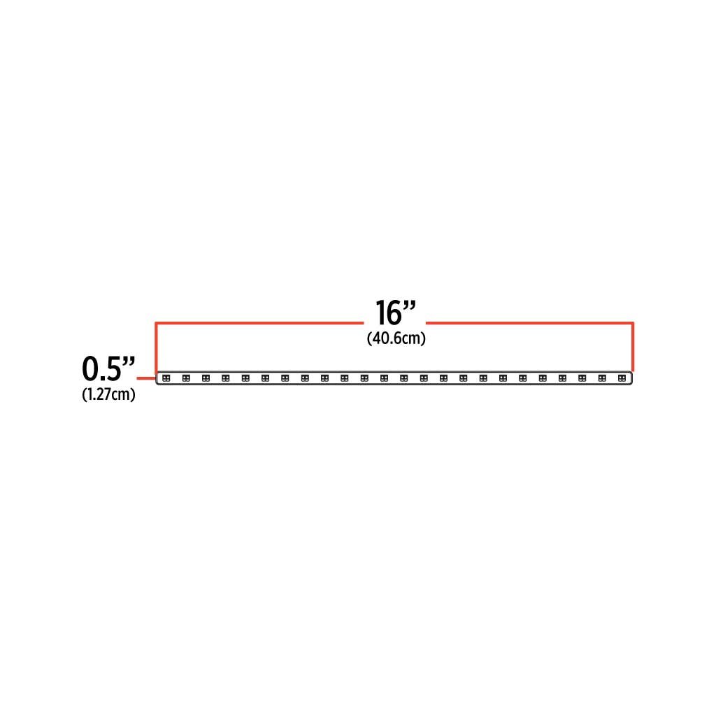 TB-F2W_TECH 16' Clear White Flexible LED Roll - 18 Diodes Per Foot - Image 2