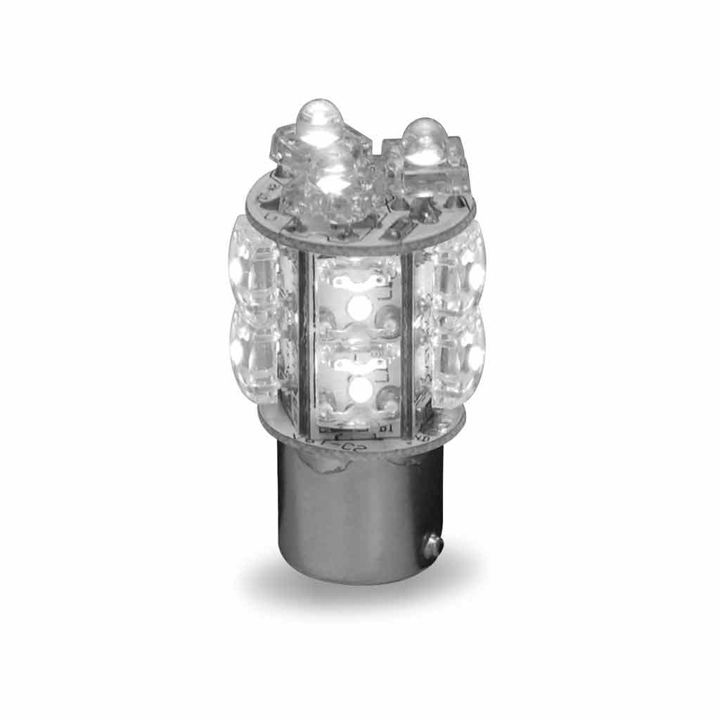 White Replacement LED Bulb - Dual Function | 13 Diodes-TB-S1157W