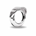 2" Round Light Bezel with Visor - Screw On | Chrome ABS Plastic-TBEZ-2CH2