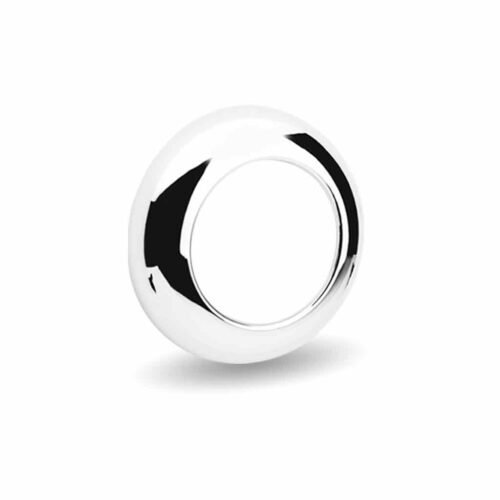 2" Round Light Bezel - Twist On | Chrome ABS Plastic-TBEZ-2CH4