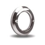 2.5" Round Light Bezel - Screw On | Chrome ABS Plastic-TBEZ-2HCH3