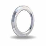 4" Round Light Bezel - Screw On | Chrome ABS Plastic-TBEZ-4CH3