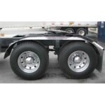 120" 4 Ribbed Full Fenders - 16 Gauge | Mirror Shine Stainless Steel - Image 2