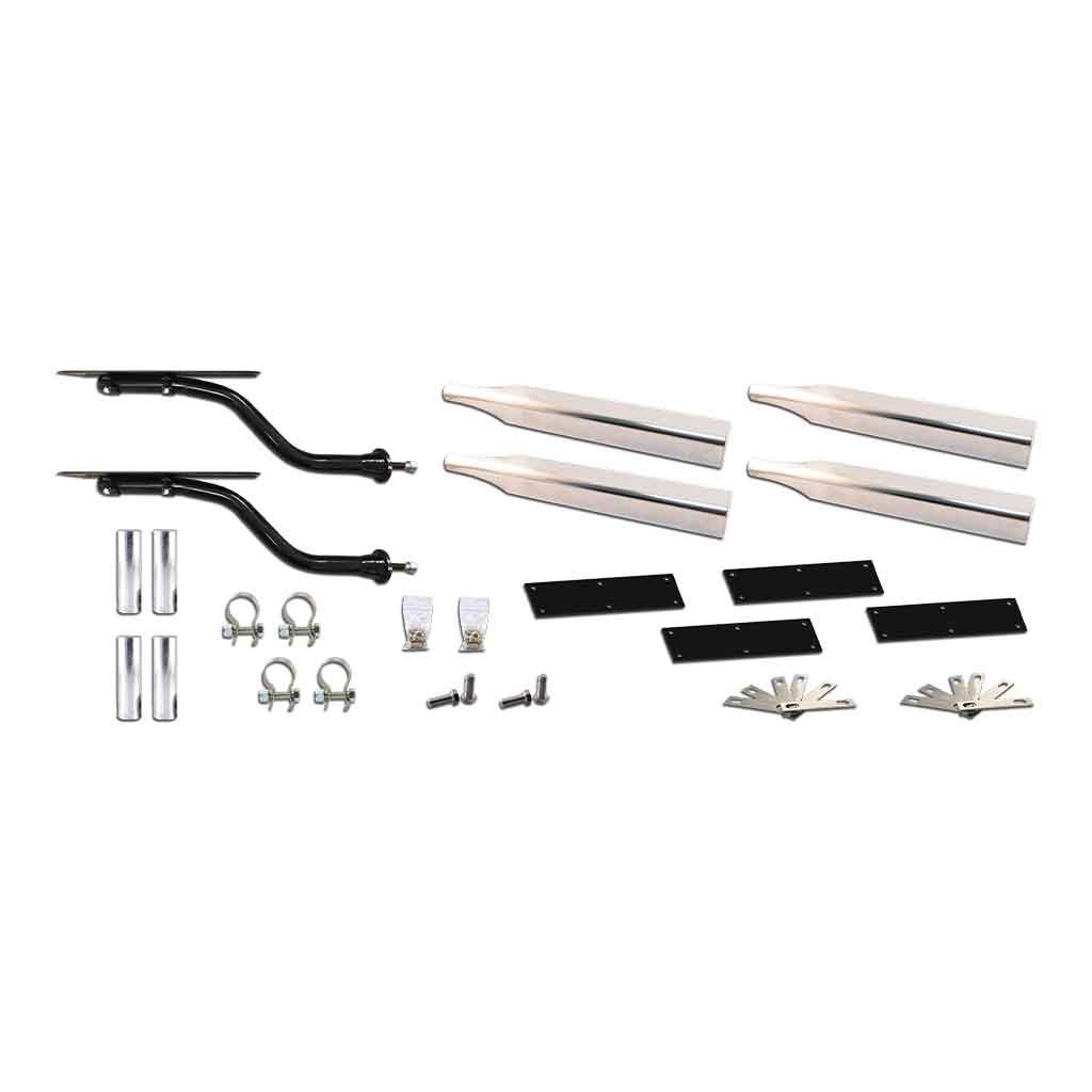 Full Fender Mounting Kit - Swivel Fender Brackets | 14 Gauge (Standard)-TFEN-FKIT2
