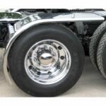 80" Rollin' Lo Smooth Low Profile Half Fenders - 16 Gauge | Mirror Shine Stainless Steel - Image 2
