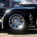 66" Smooth Long Front Half Fenders - 16 Gauge | Mirror Shine Stainless Steel - Image 2
