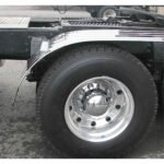 66" 4 Ribbed Half Fenders - 16 Gauge | Mirror Shine Stainless Steel - Image 2