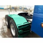 72" Smoke & Mirror Smooth Half Fender with Flange - Green | 16 Gauge-TFEN-H70GR