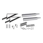 Half Fender Mounting Kit - Adjustable Fender Brackets | 14 Gauge (Standard)-TFEN-HKIT
