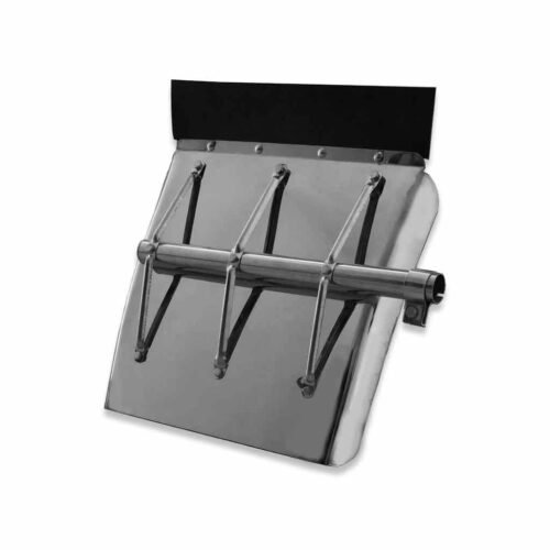 24" Double Braced Quarter Fender Kit with Mid Tube Mounts - 18 Gauge | OEM Replacement-TFEN-Q26