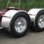 91" Low Rider Smooth Curved Drop Single Axle Fenders - 14 Gauge | Mirror Shine Stainless Steel-TFEN-S11
