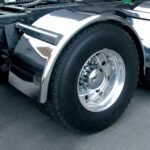 80" Smooth Low Profile Single Axle Fenders - 16 Gauge | Mirror Shine Stainless Steel-TFEN-S33