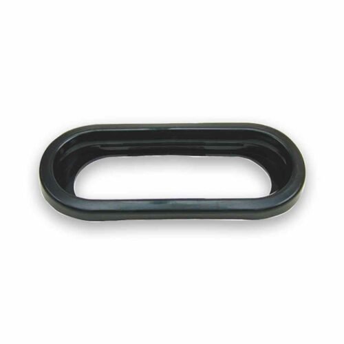 6" Oval Grommet - Open Back | Rubber-TGRO-OBR
