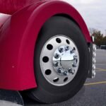 Complete Axle Cover Kit with Removable Hubcaps & 33mm Threaded Nut Covers - Dome Hubcaps | Chrome ABS Plastic - Image 3