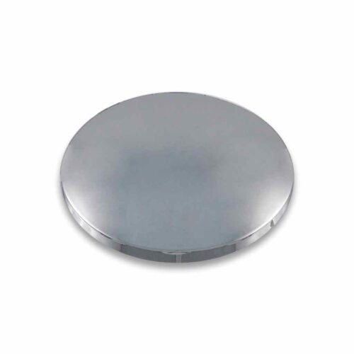 Front Axle Cover Kit Replacement Hubcap - Dome Hubcap | Chrome ABS Plastic-THUB-FRP