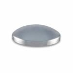 Rear Axle Cover Replacement Hubcap - Dome Hubcap | Chrome ABS Plastic-THUB-RP
