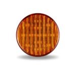 2.5" Amber Clearance Marker Round LED Light - 13 Diodes-TLED-2HA