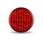 2.5" Red Clearance Marker Round LED Light - 13 Diodes (Poly Bag)-TLED-2HR1