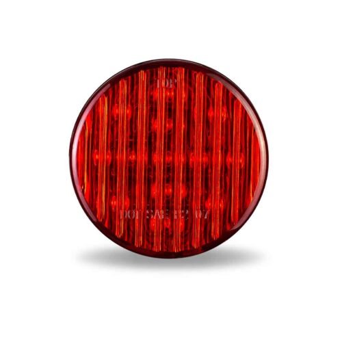 2.5" Red Clearance Marker Round LED Light - 13 Diodes-TLED-2HR