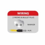 2.5" Amber Marker to Red Auxiliary Round LED Light - 7 Diodes - Image 9