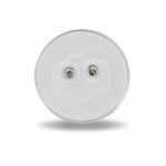 2.5" Clear Amber Marker Round LED Light - 7 Diodes