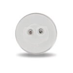 2.5" Clear Red Round Marker LED Light - 7 Diodes - Image 5