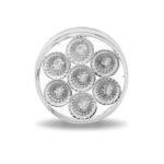 2.5" Red Marker to Green Auxiliary Round LED Light - 7 Diodes - Image 2