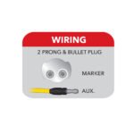 2.5" Red Marker to Green Auxiliary Round LED Light - 7 Diodes - Image 7