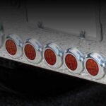 2" Red Clearance Marker Round LED Light - 9 Diodes (Poly Bag) - Image 4