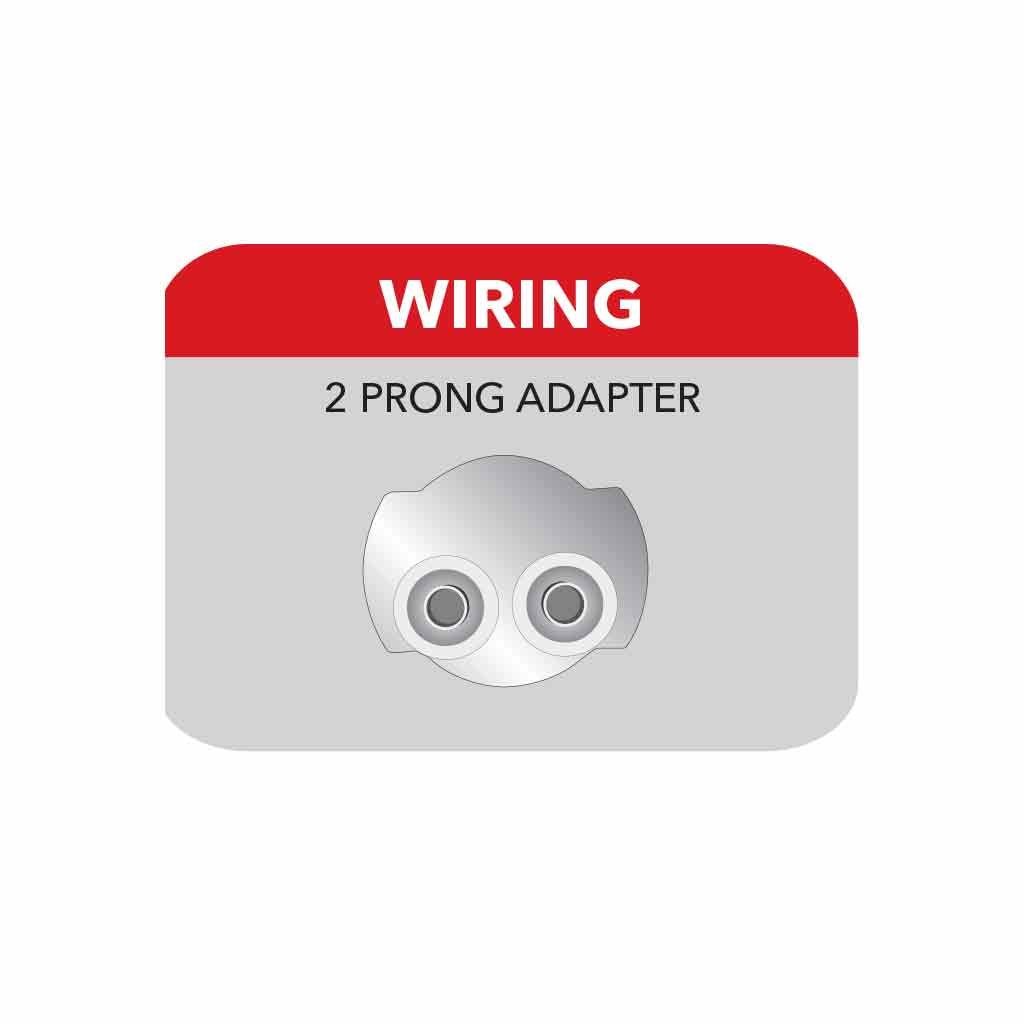 TLED-2R1_WIRING 2" Red Clearance Marker Round LED Light - 9 Diodes (Poly Bag) - Image 6