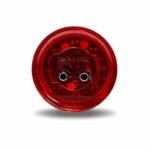 2" Red Clearance Marker Round LED Light - 9 Diodes - Image 4