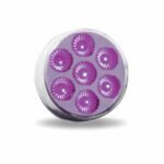2" Red Marker to Purple Auxiliary Round LED Light - 7 Diodes - Image 7