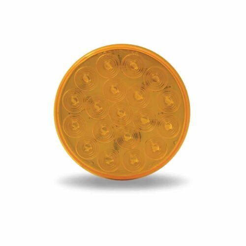 4" Amber Turn & Marker Round LED Light - 19 Diodes-Tled-4100A