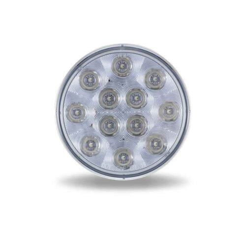 Turn & Tail Round LED Light - 12 Diodes-TLED-412HCR