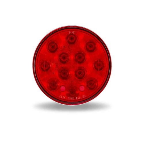 Turn & Tail Round LED Light - 12 Diodes-TLED-412HR