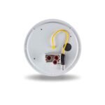 4" Heated Lens Red Stop, Turn & Tail To White Back Up Round LED Light - 12 Diodes - Image 5