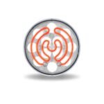 4" Heated Lens Red Stop, Turn & Tail To White Back Up Round LED Light - 12 Diodes - Image 4