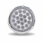 Turn & Tail Round Flange Mount LED Light - 19 Diodes-TLED-419CRF