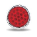 Turn & Tail Round Flange Mount LED Light - 19 Diodes-TLED-419RF