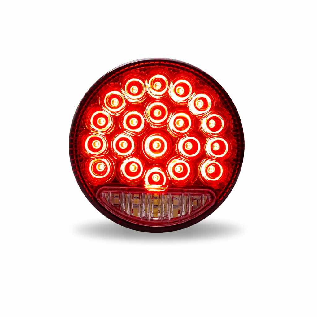 TLED-450R_FRONT_STOP 4” Stop, Turn, Tail, Back Up & Work Lamp - Spot Beam | 1600 Lumens - Image 3