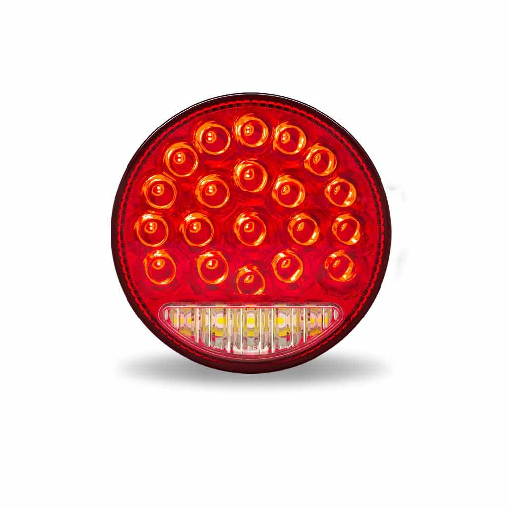 TLED-450R_FRONT_TAIL 4” Stop, Turn, Tail, Back Up & Work Lamp - Spot Beam | 1600 Lumens - Image 4
