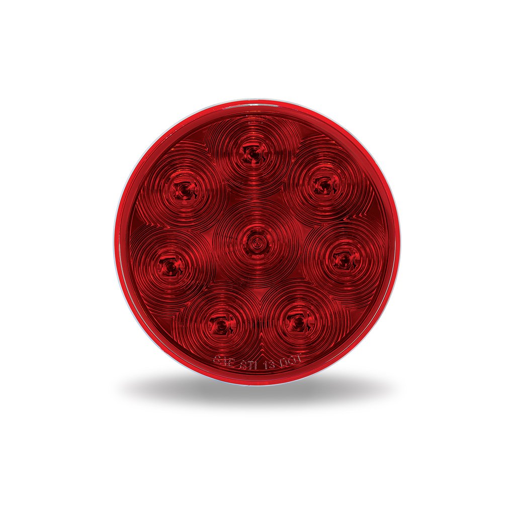 Turn & Tail Round LED Light - 8 Diodes (Poly Bag)-TLED-48R1