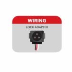 4" Red Stop, Turn & Tail Round LED Light - 8 Diodes | Lock Connector Adapter - Image 2