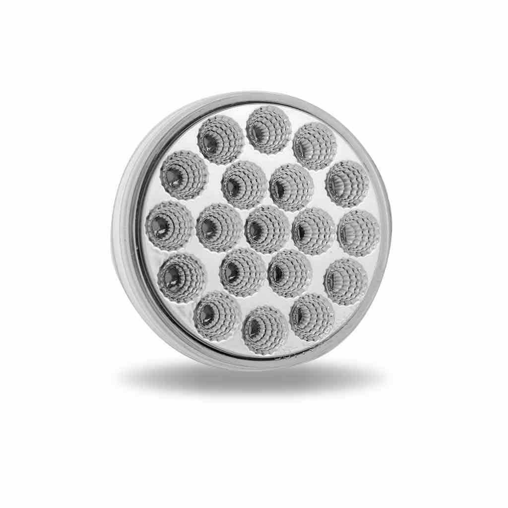 TLED-4XAB_ANGEL_OFF 4" Amber Marker to Blue Auxiliary Round LED Light - 19 Diodes - Image 5