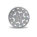 4" Amber Turn & Marker to Pink Auxiliary Round LED Light - 19 Diodes - Image 2