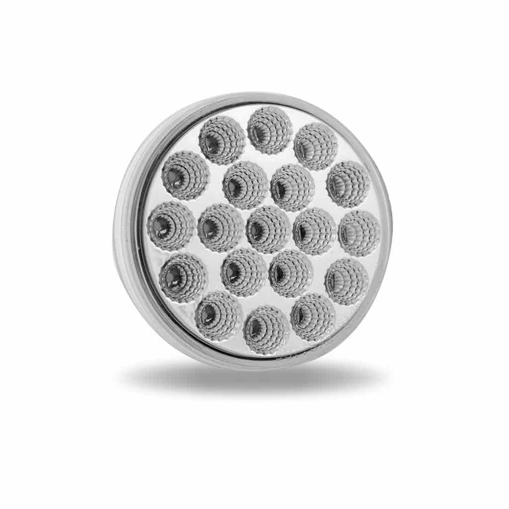 TLED-4XRB_ANGEL_OFF 4" Red Stop, Turn & Tail to Blue Auxiliary Round LED Light - 19 Diodes - Image 5