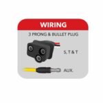 4" Red Stop, Turn & Tail to Green Auxiliary Round Flange Mount LED Light - 19 Diodes - Image 7