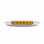 6" Amber Marker Slim LED Light - 6 Diodes-TLED-6A