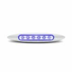 6" Amber Marker to Blue Auxiliary Slim LED Light - 6 Diodes - Image 4