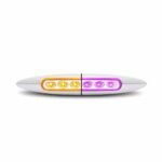 6" Amber Marker to Purple Auxiliary Slim LED Light - 6 Diodes-TLED-6XAP
